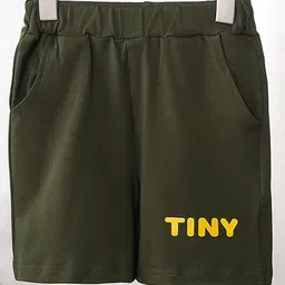 Kookie Kids Knee Length Shorts - Green-picture-19