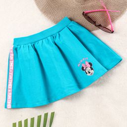 Babygirl Mid Thigh Skirt Minnie Mouse Graphic - Blue-image-14