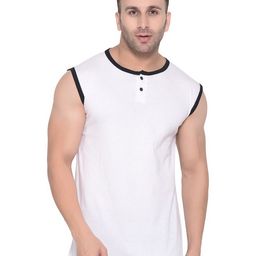 Blisstone Men Sports Henley Neck Pockets Slim Fit T-shirt-picture-11