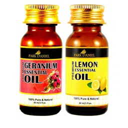 Park Daniel 100% Pure & Natural Geranium Essential Oil & Lemon Essential Oil - 30 ml Each-22