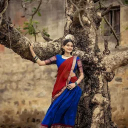 MANMOHITSAREE Semi-Stitched Silk Lehenga & Unstitched Blouse With Dupatta image 3