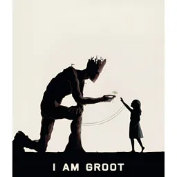 Inephos Black & Off White Printed Wall Posters-7