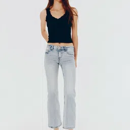 H&M Flared Low Ankle Jeans-image-44