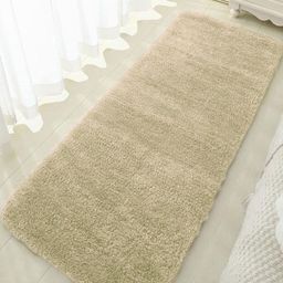 LUXEHOME INTERNATIONAL Brown Non Slip Runner-33