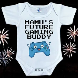 Cute Pals Infants Printed Cotton Bodysuit-image-44