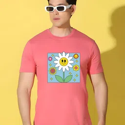 KaamBhari Graphic Printed Regular Fit Pure Cotton T-shirt-image-18