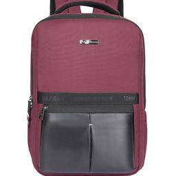 Tommy Hilfiger Unisex Solid Up to 14 inch Laptop Ergonomic Backpack 20 L-26