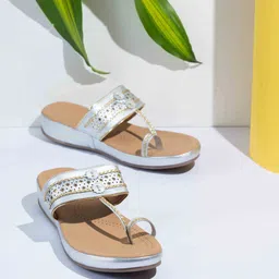 Inc 5 Women Ethnic T-Strap Flats-image-78