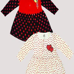 KidzzCart Floral Print Fit & Flare Dress-picture-36