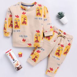 Clt.s Unisex Kids Printed Night suit-image-95