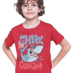 TeeSlix Unisex Red Tshirts-11