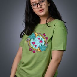 Tedhi Medhi Family Women Printed T-shirt-image-9