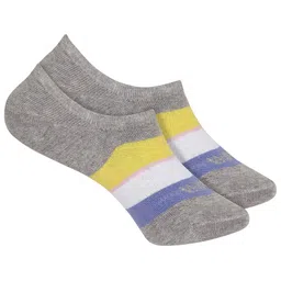 WROGN Pack Of 4 Patterned Shoe Liner Socks image 5