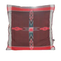VibhKala Maroon & Red Square Cushion Covers-image-41