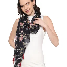 StoleVilla Women Pack Of-6 Printed Tasselled Scarf-image-76