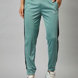 CHROME & CORAL Men Side Panel Detail Joggers Fit Trackpant-image-21