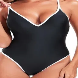 Dahr Women Black Polyester Swimwear-56