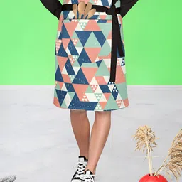 ArtzFolio Printed Aprons With 1 Patch Pockets-12