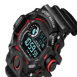 Hala Men Solid Round Tang Regular Digital Watch image 4