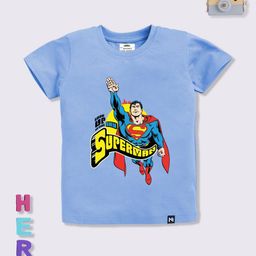 YK X Minute Mirth Boys Superman Printed T-shirt-image-82