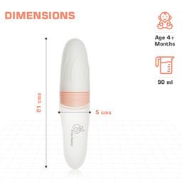 R for Rabbit Premium First Feed Feeder - Pink image 3