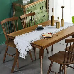 TANLOOMS White Embroidered TableRunners-image-10