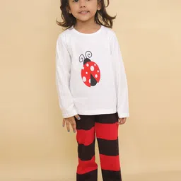 LITTLE GINNIE Unisex Kids Printed Top With Trousers-image-96