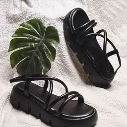 Froh Feet Ethnic Platform Sandals-50