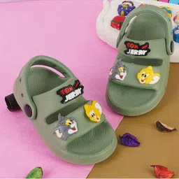 LMG Lifestyle Kids Self Design Rubber Clogs-picture-23