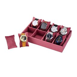 AZYEEA Pink 8-Slot Watches Organiser-image-27