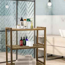 Metalsmith Beige 3 Layer Rack Organiser-58