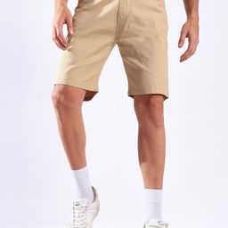 Hence Men Relaxed Fit Linen Mid-Rise Chino Shorts-image-35