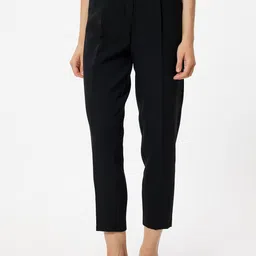 Koton Women High-Rise Trousers-image-29