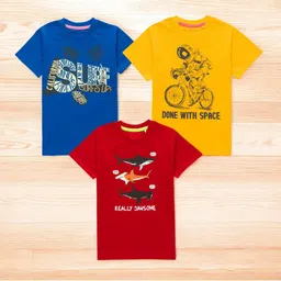 BAESD Boys 3 Printed Applique T-shirt-picture-16