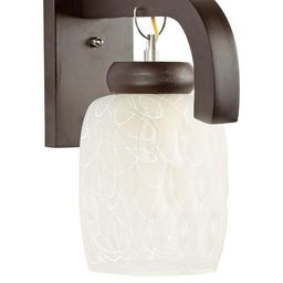 Somil Premium Designer Glass Wall / Night Lamp Elegant & Stylish Dcor Accent for Modern Interiors, color- White, Size:- 16 X 28 X 28.5 CM-image-70