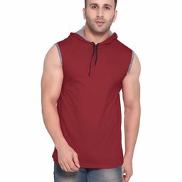 Blisstone Men Hooded Pockets Slim Fit T-shirt-picture-31