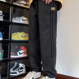StyleCast Men Striped Relaxed Trousers-image-25