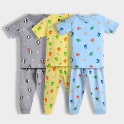 Orange Sugar Unisex Kids Cotton Clothing Set-picture-10