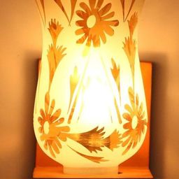 SOMIL Gold Glass Cylinder Printed Wall Lamps-picture-11