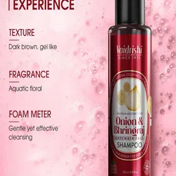 Vaidrishi Onion & Bhringraj Shampoo For Anti Hair Fall - 200 ml image 4