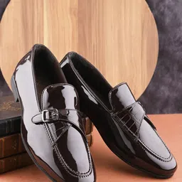 House of Pataudi  Men Round Toe Formal Loafers-image-38