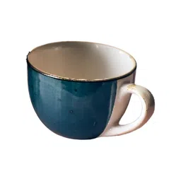 Rare Planet Blue & White Printed Ceramic Glossy Mug-image-18