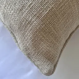 EXPORT HOUSE Cream Set of 2 Square Cushion Covers image 5
