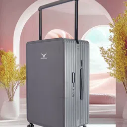 REDHORNS Airline USB Port Wide Handle Hard-Sided Overnighter Trolley Bag-image-96