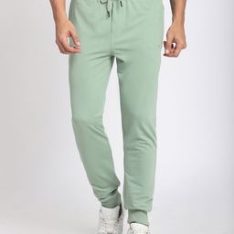 Stitch Hub Men Loop Knit Regular Fit Joggers-image-38