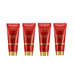Jovees Set Of 4 Bridal Face Wash With Scrub & Bridal Face Masque & Creme-12