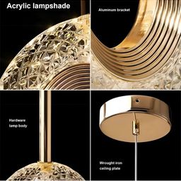 GAUVIK White Ceiling Lamp image 4