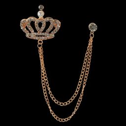 Curren Rose Plated Alloy Brooch-image-64
