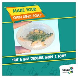 Wonderlab Dino Soap Kit - Multicolor image 5