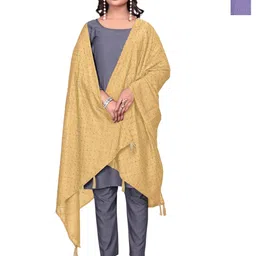 Kemza Pack Of 2 Geometric Embroidered Chanderi Cotton Dupatta With Beads and Stones-picture-3